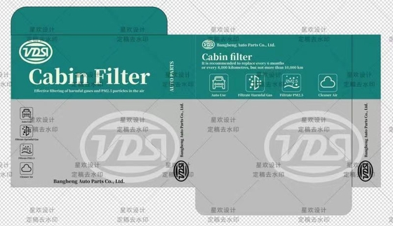 Gepersonaliseerd MITSUBISHI Mirage cabinefilter voor OE 7850a002 airconditioning systemen