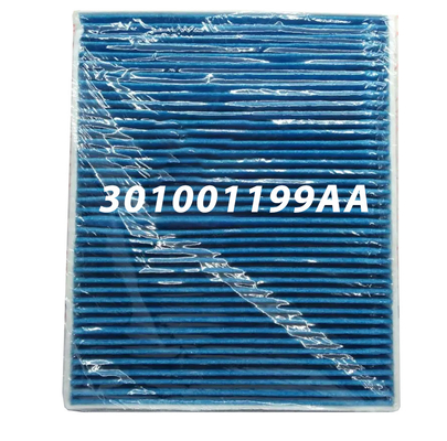 OE 301001199AA Auto cabin filter Luchtfilter specificaties voor Toyota auto conditionering