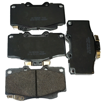 Keramische laagmetalen schijfremkussing 9195145 90544001 D1141 voor Chevrolet 1999-2012 Jaar